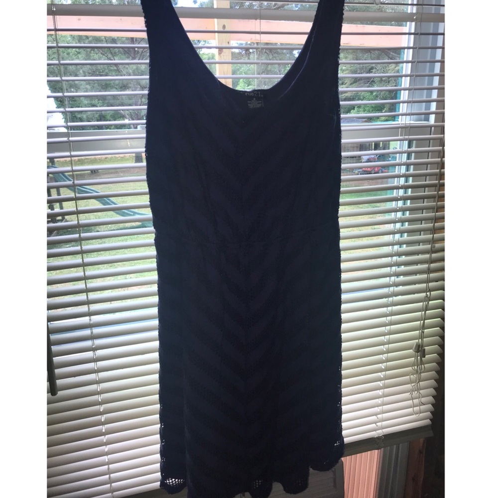 Blue dress
